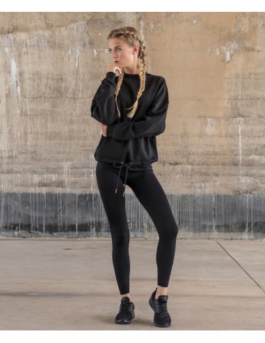 B-BY058-Ladies Oversize Crewneck